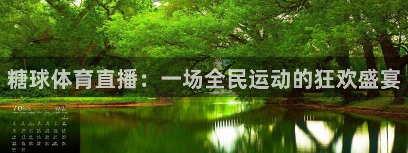 糖球体育直播：一场全民运动的狂欢盛宴
