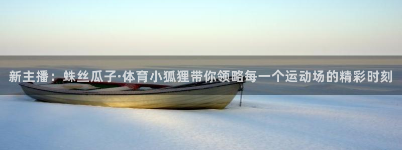 新主播：蛛丝瓜子·体育小狐狸带你领略每一个运动场的精彩时刻