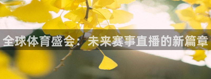 全球体育盛会：未来赛事直播的新篇章