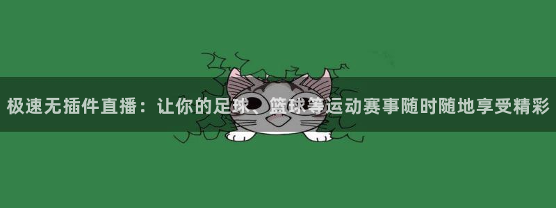 极速无插件直播：让你的足球、篮球等运动赛事随时随地享受精彩