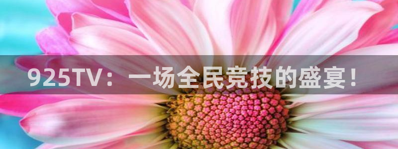 925TV：一场全民竞技的盛宴！