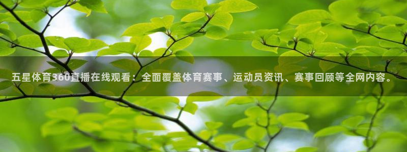 五星体育360直播在线观看：全面覆盖体育赛事、运动员资讯、赛事回顾等全网内容。